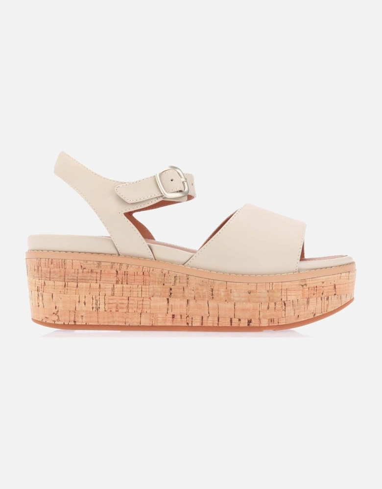 Womens Eloise Leather Back-Strap Wedge Sandals