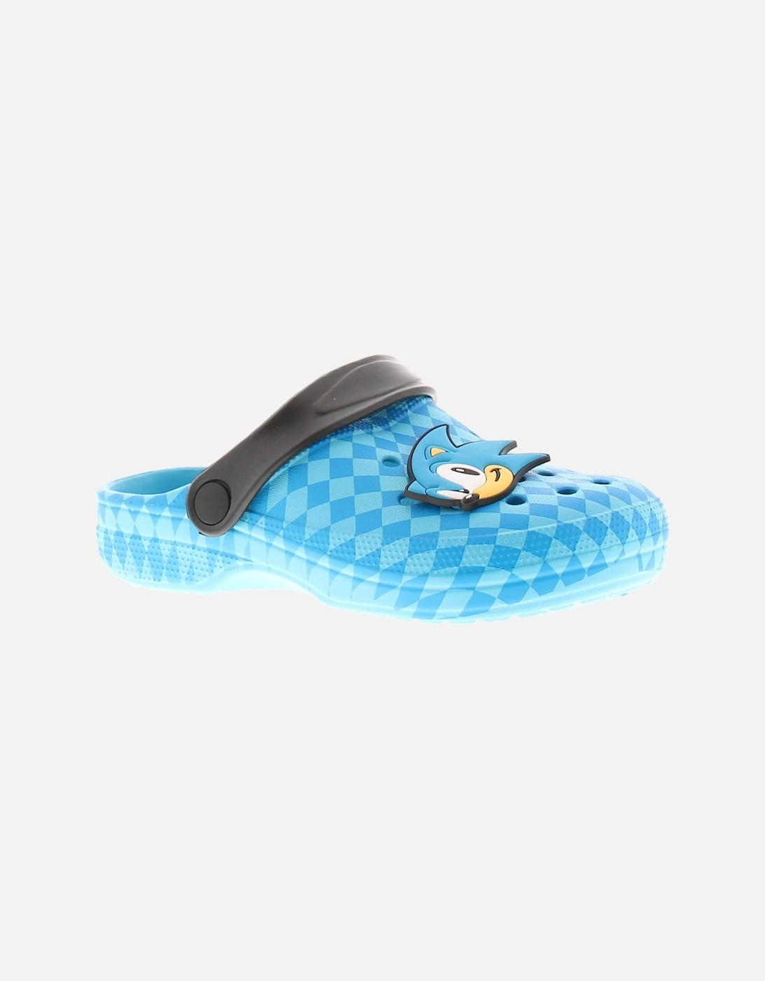 Boys Sandals Clog Slip On Beach Pool Sliders Blue UK Size, 6 of 5