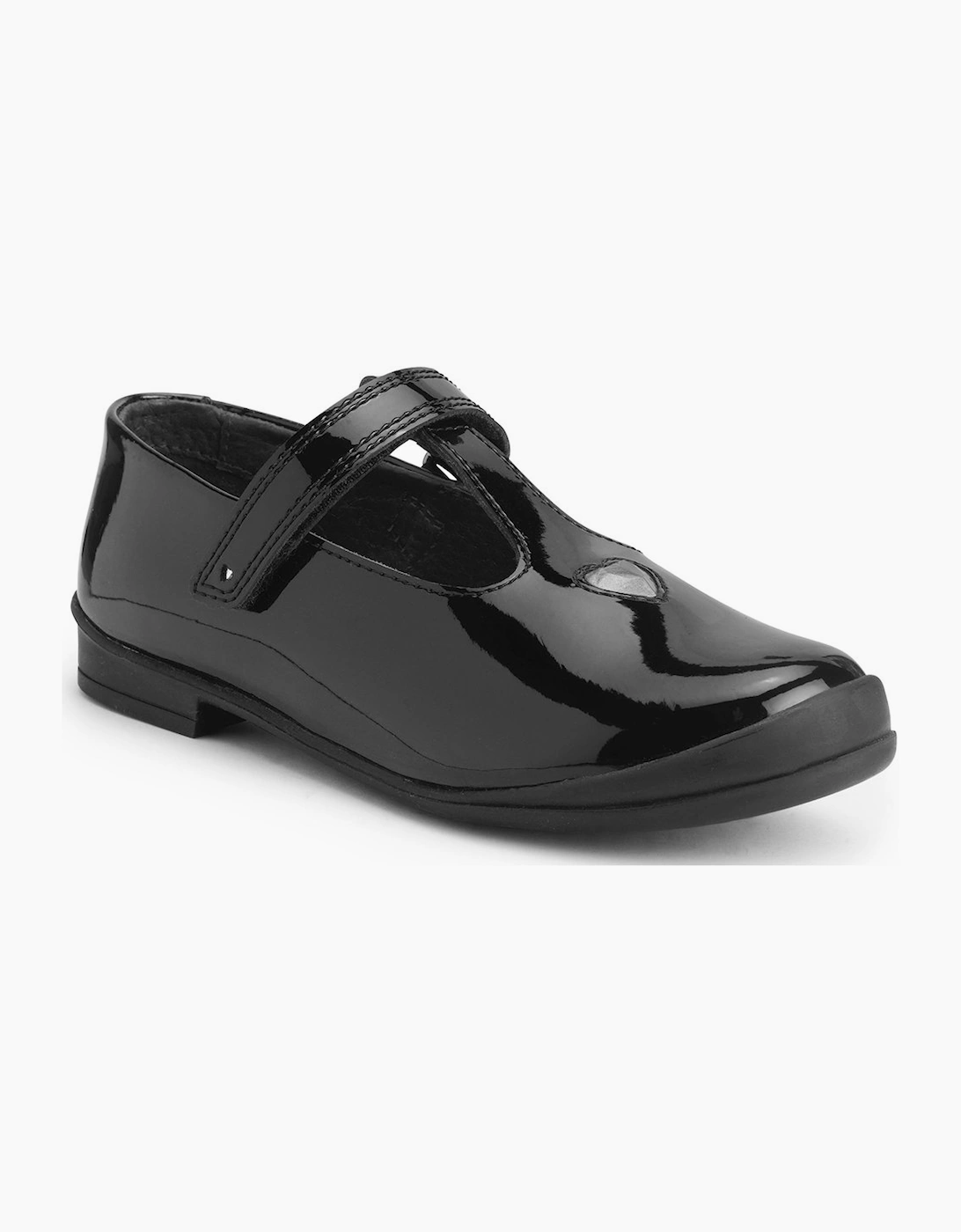 Start-Rite Girls Black 'S Spellbound School Shoes - : (Wide) 12/G Kids