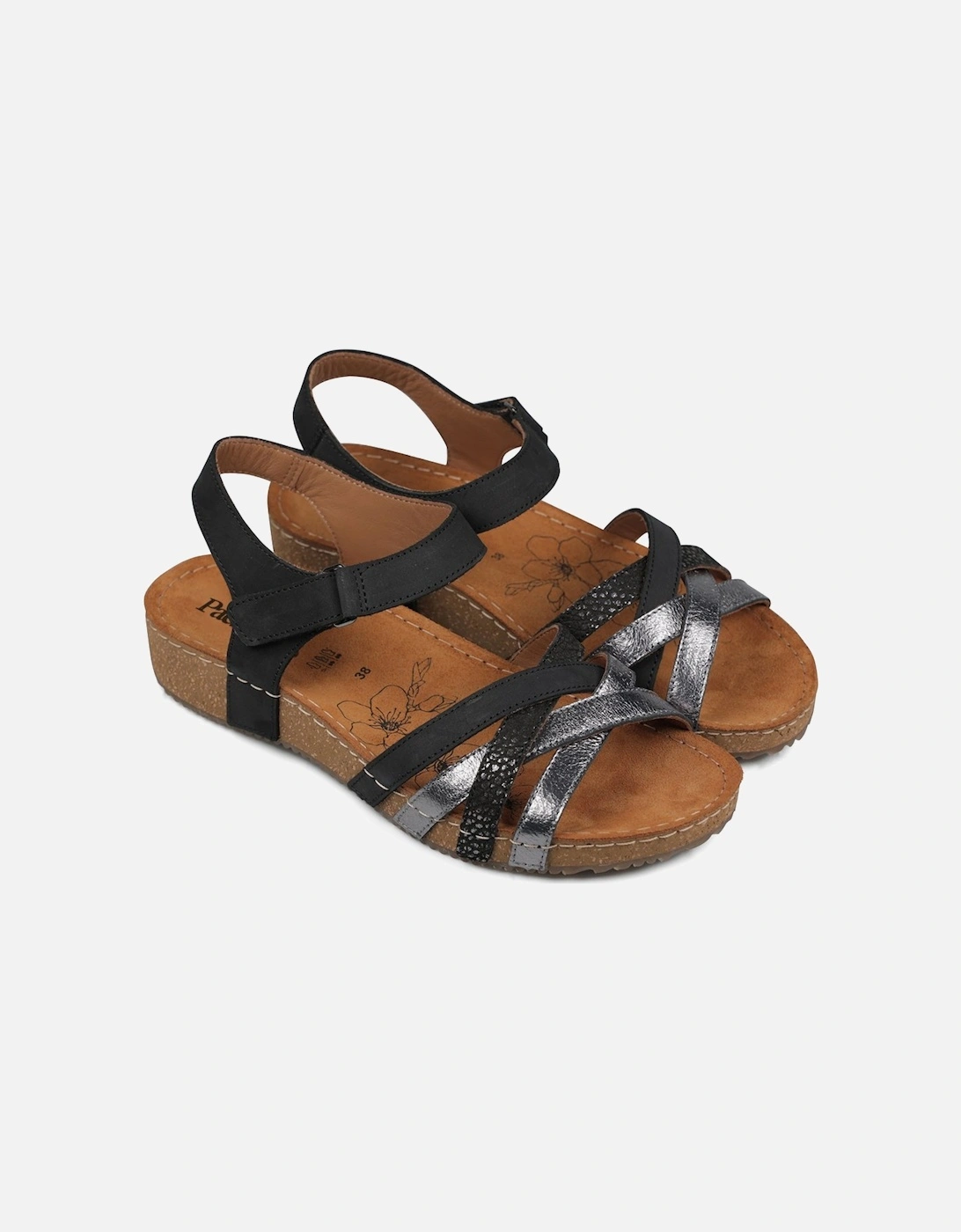 Carla Womens Extra Wide Fit Sandals