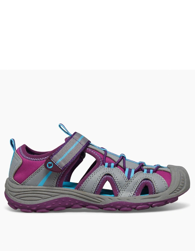 Kids Hydro 2 Sandals - Grey/Purple