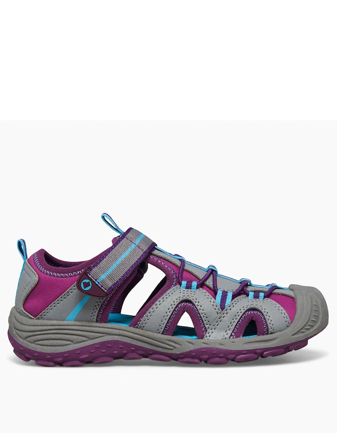 Kids Hydro 2 Sandals - Grey/Purple, 2 of 1