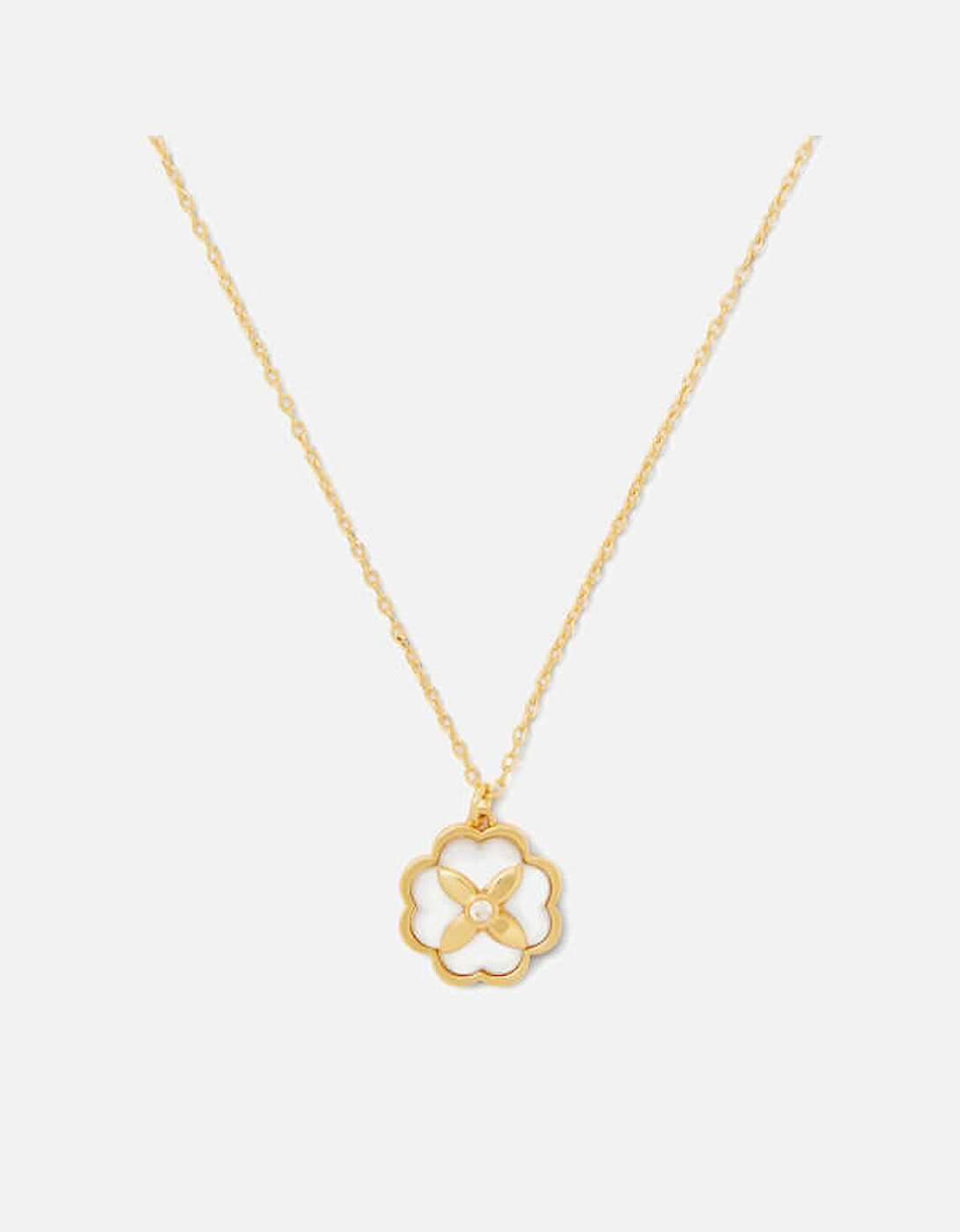 New York Heritage Bloom Gold-Plated Necklace, 2 of 1