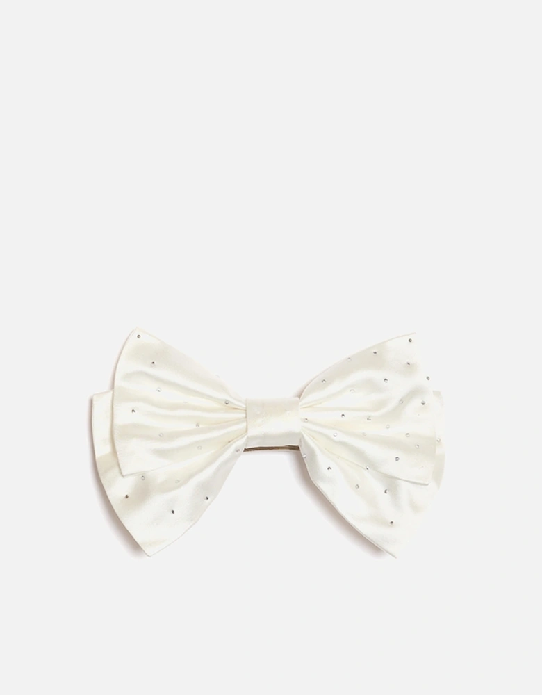 Evermore Embellished Satin Hair Bow