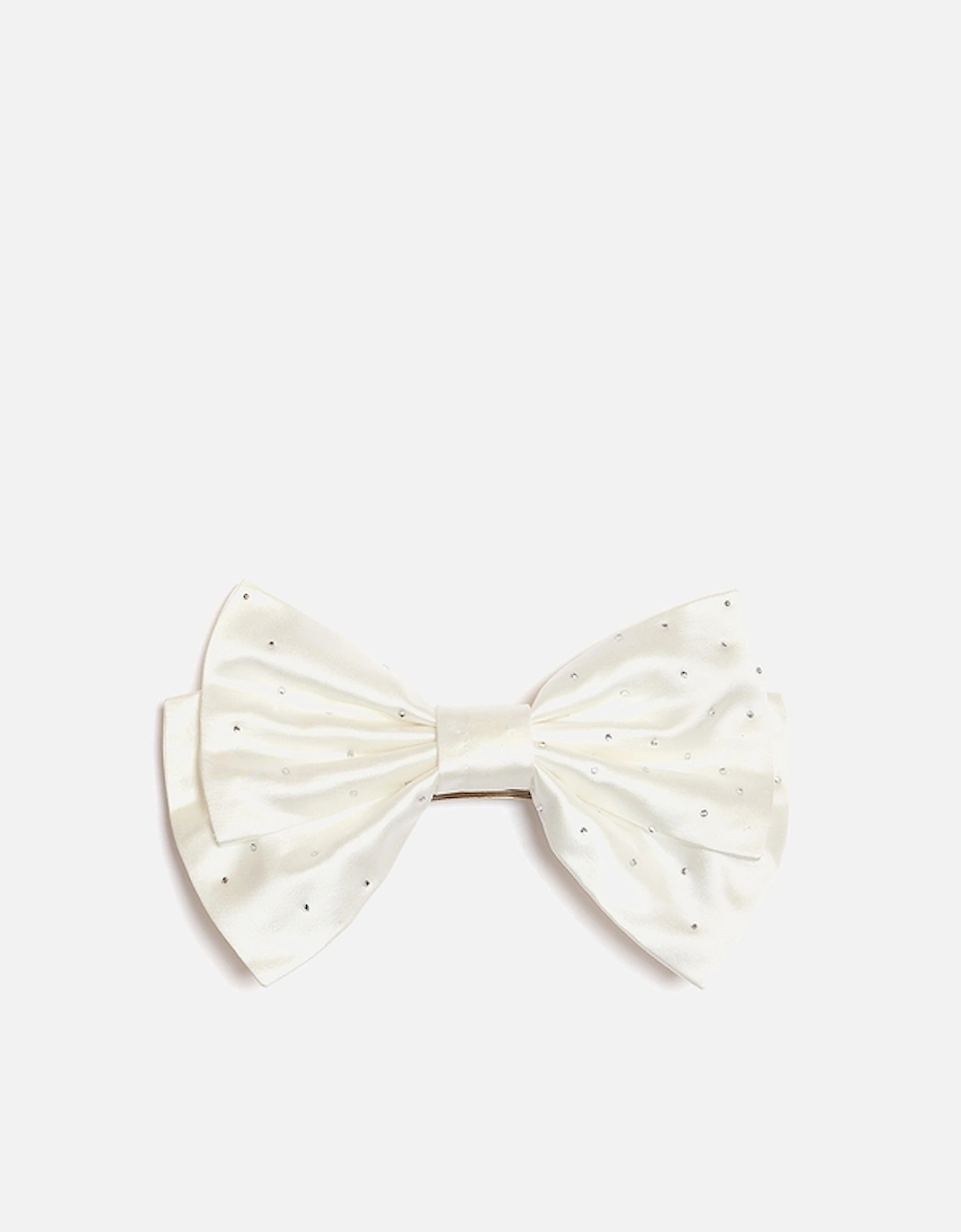 Evermore Embellished Satin Hair Bow, 2 of 1