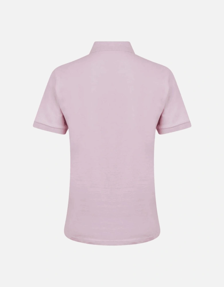 Passenger Embroidered Logo Pink Polo Shirt