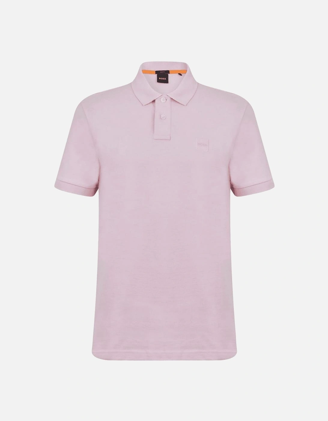 Passenger Embroidered Logo Pink Polo Shirt, 3 of 2