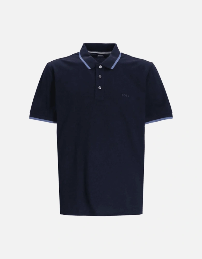 Parlay 190 Slim Fit Dark Blue Polo Shirt