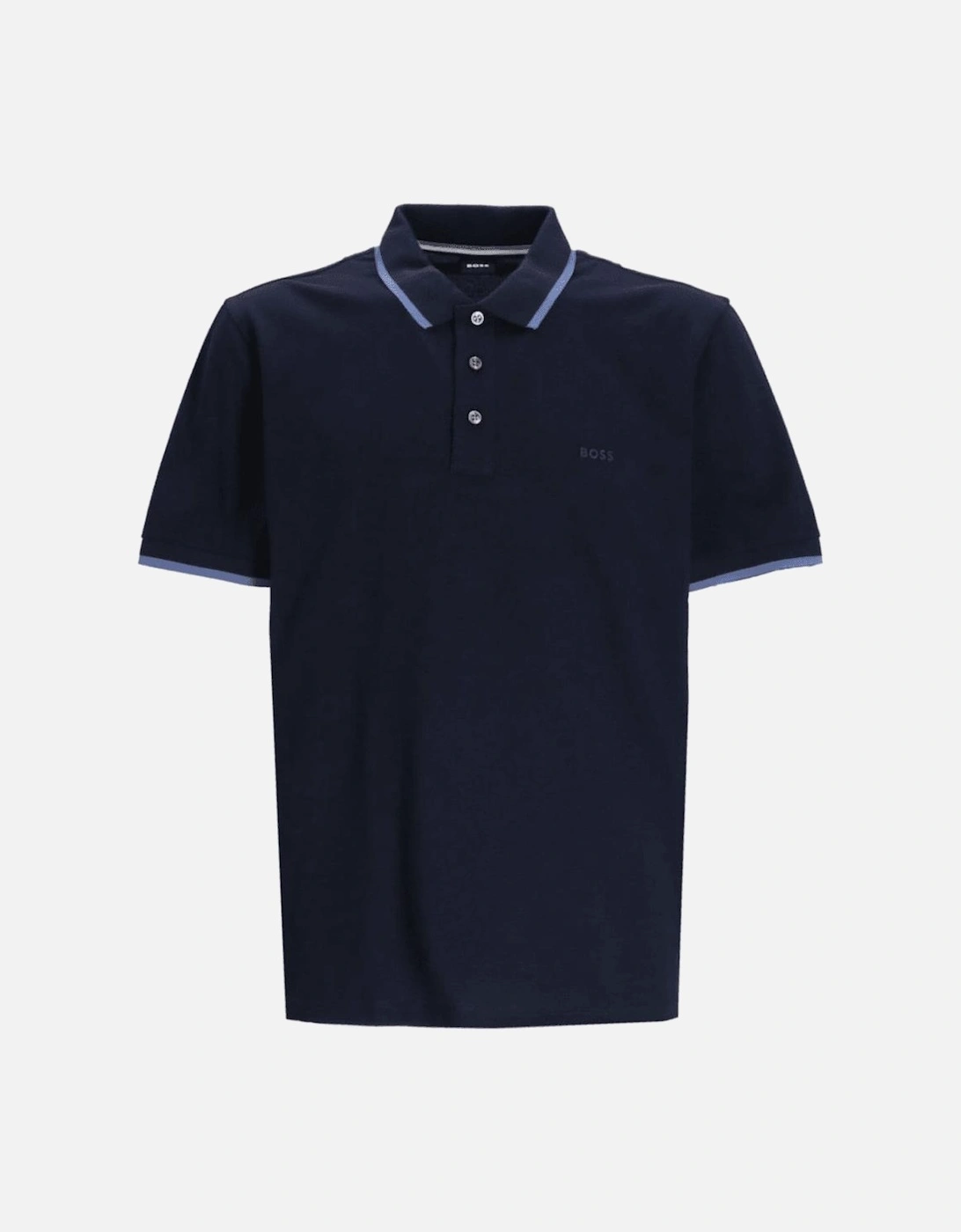 Parlay 190 Slim Fit Dark Blue Polo Shirt, 3 of 2