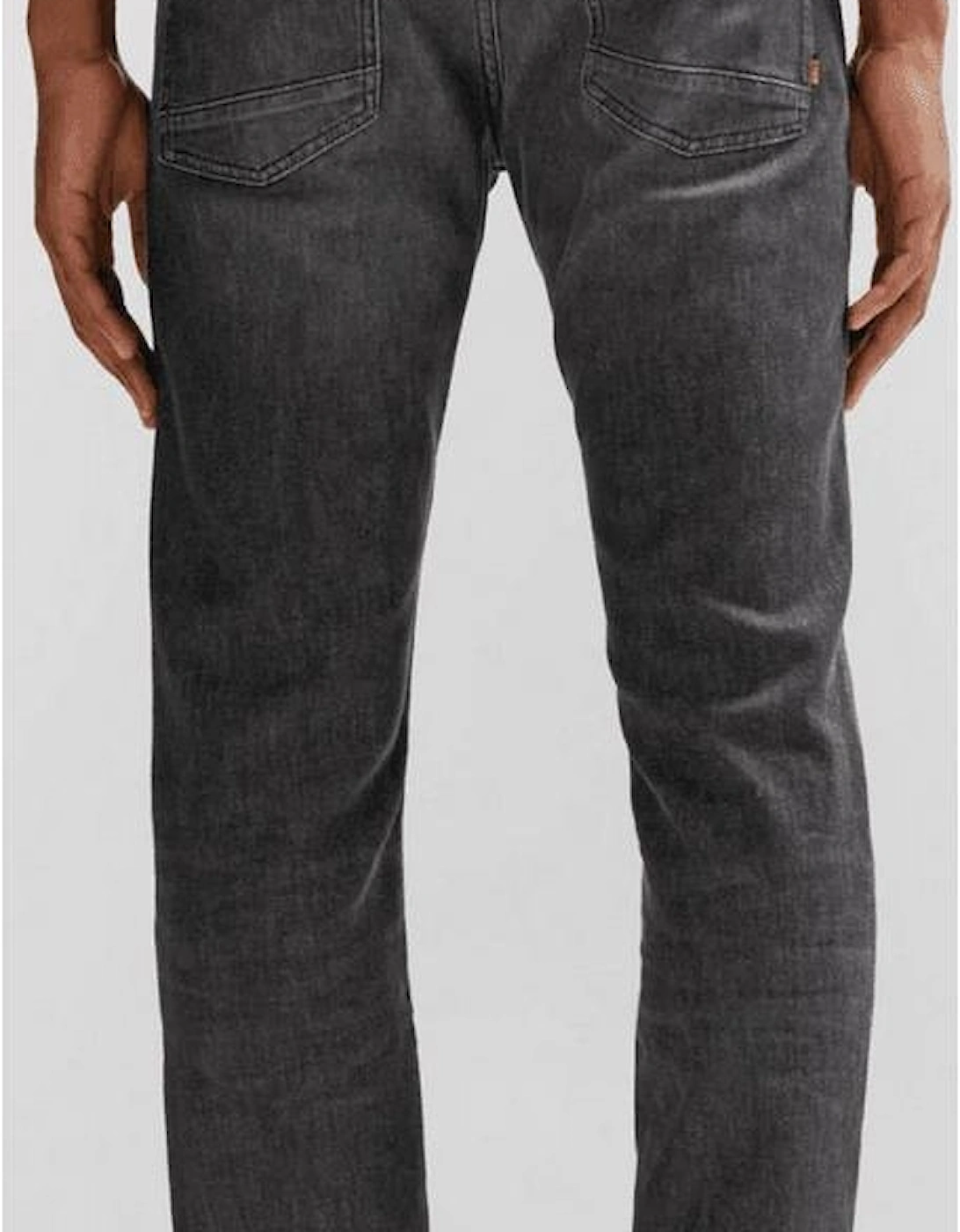 Delaware Regular Rise Slim Fit Dark Grey Jeans