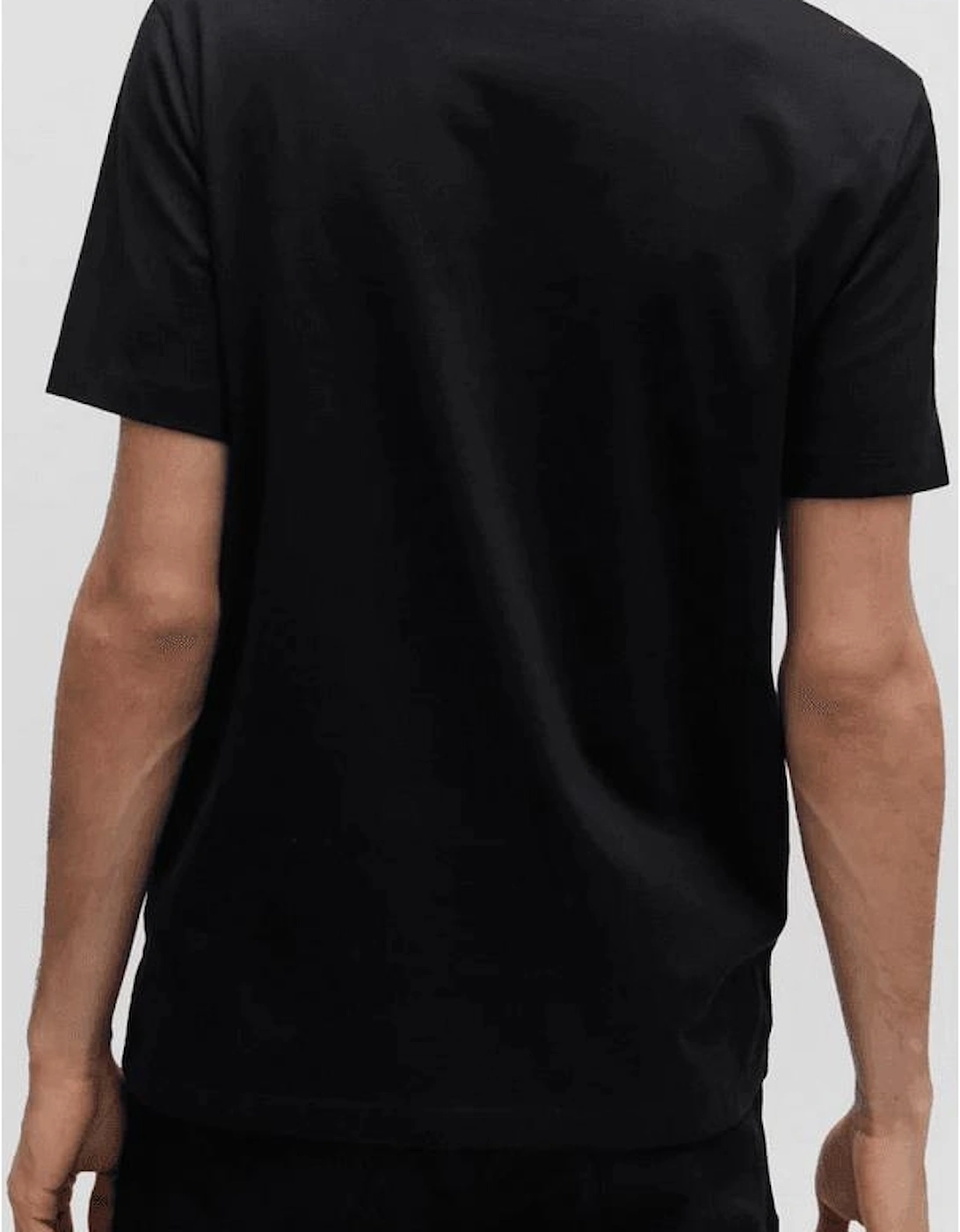 Tiburt Print Logo Black T-Shirt