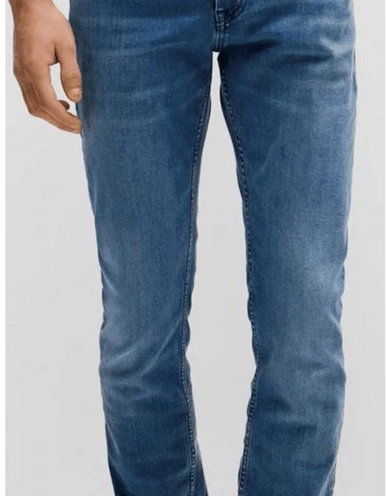 Delaware Regular Rise Slim Fit Blue Jeans