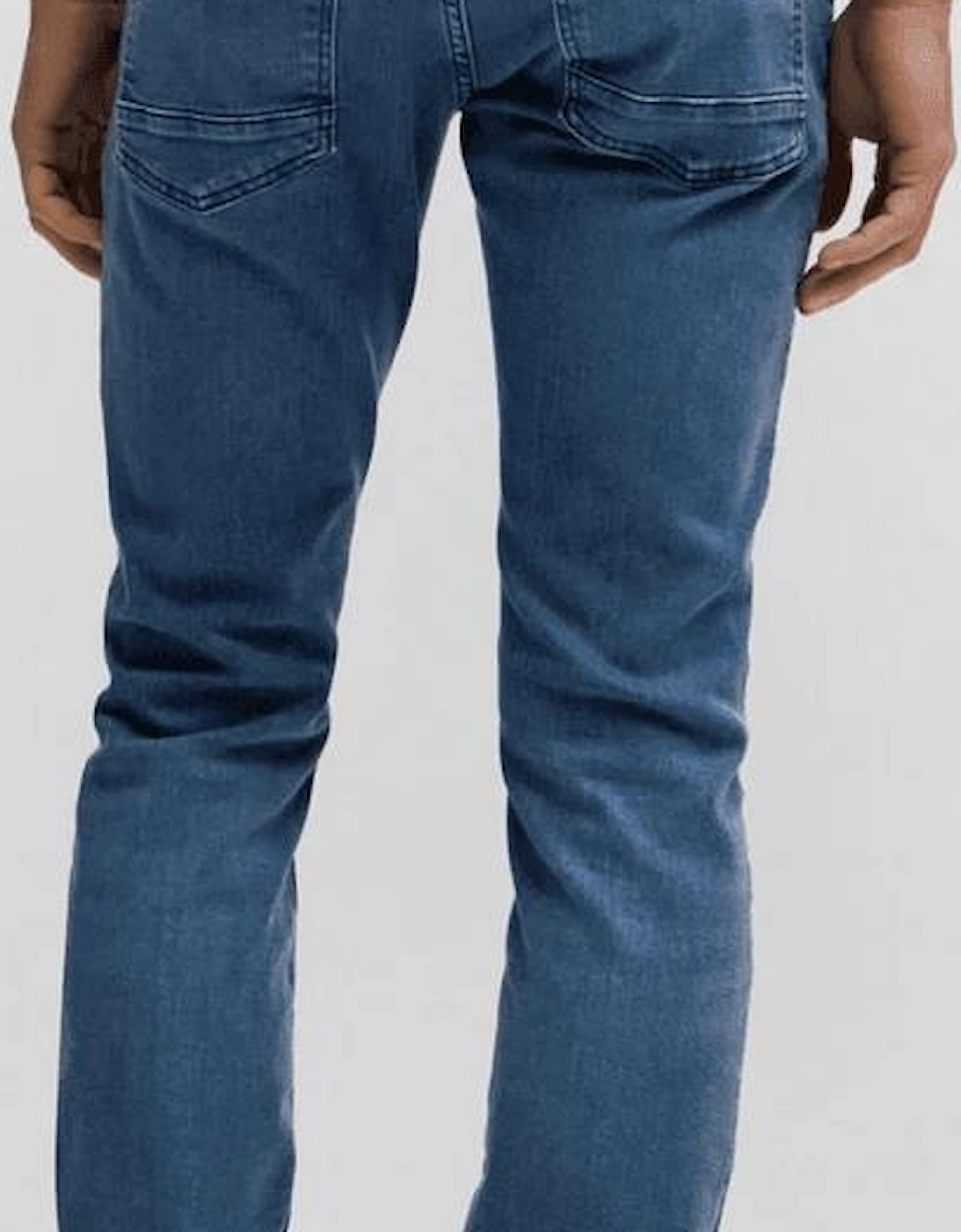 Delaware Regular Rise Slim Fit Blue Jeans