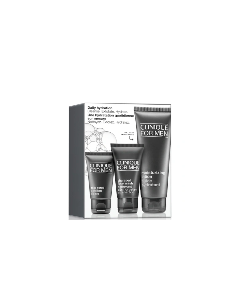 for Men Daily Hydration: Skincare Gift Set (Worth £45.00)