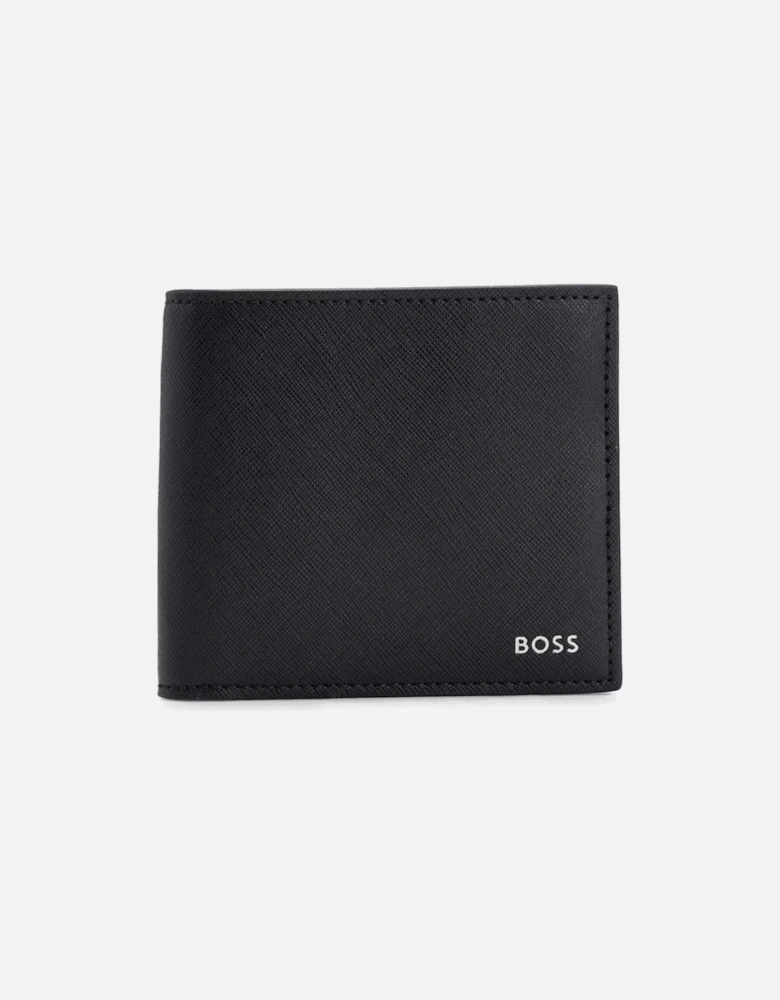 Zair_4 Leather Black Wallet