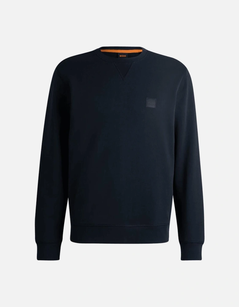 Westart Patch Logo Navy Sweatshirt