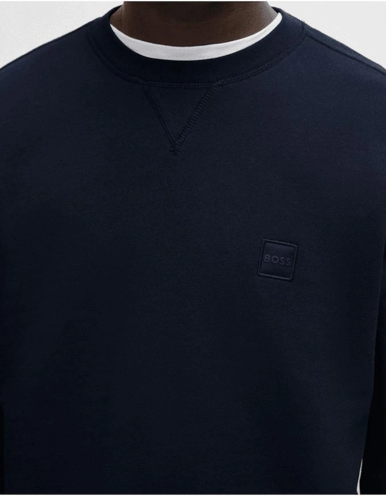 Westart Patch Logo Navy Sweatshirt