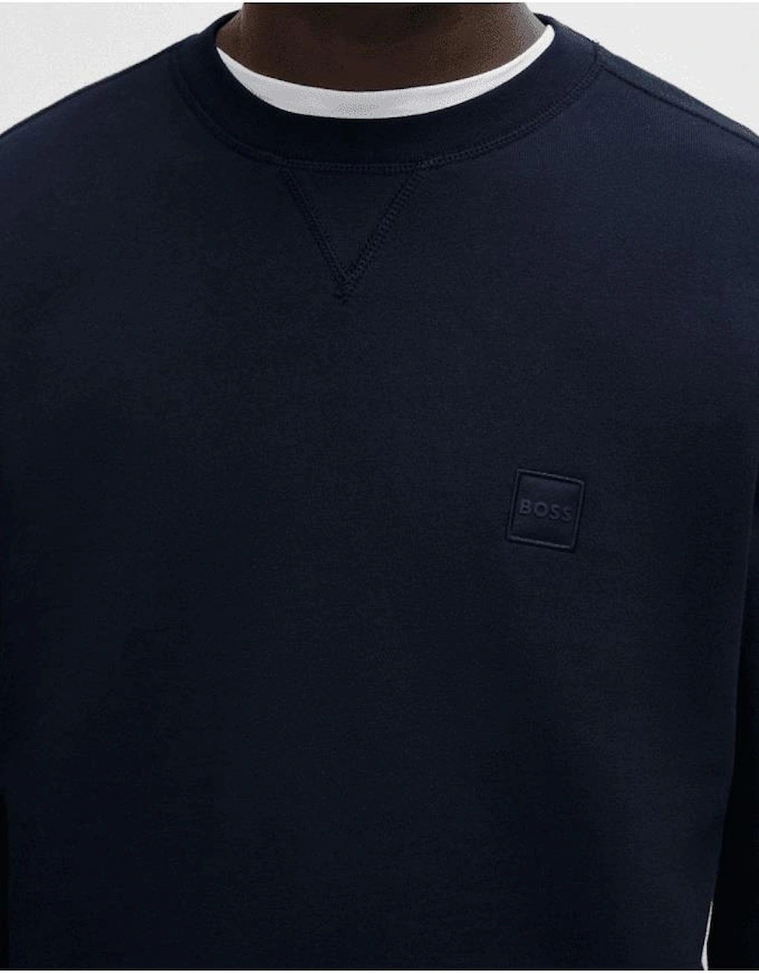 Westart Patch Logo Navy Sweatshirt