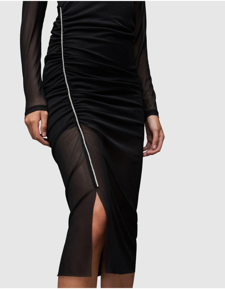 Nora Sparkle Dress - Black