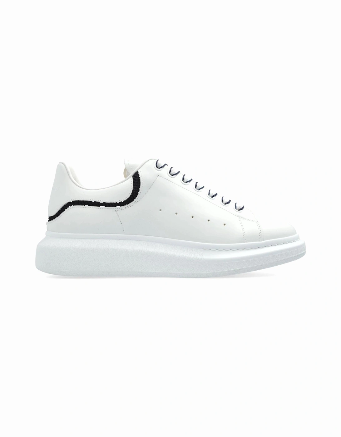 Oversize Sole New Tech Leather Sneakers White, 9 of 8