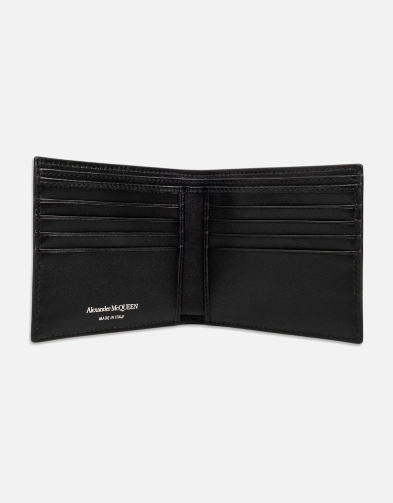Soft Leather 8CC Bi-fold Wallet Beige
