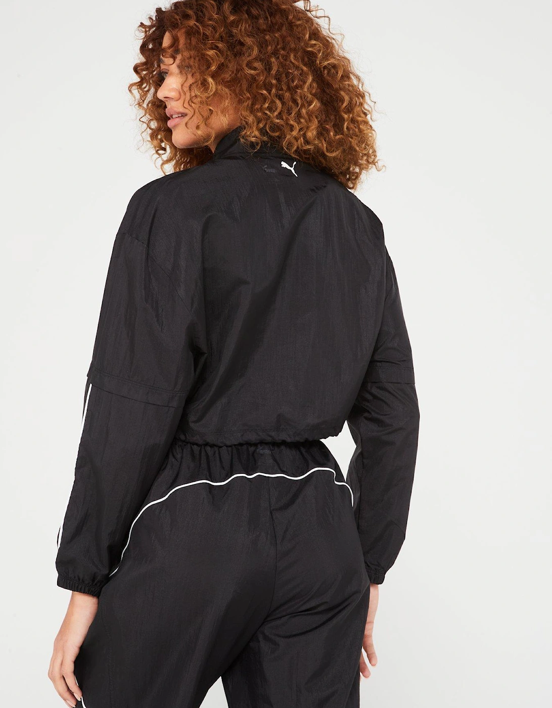 Womens Fit Move Woven Jacket - Black
