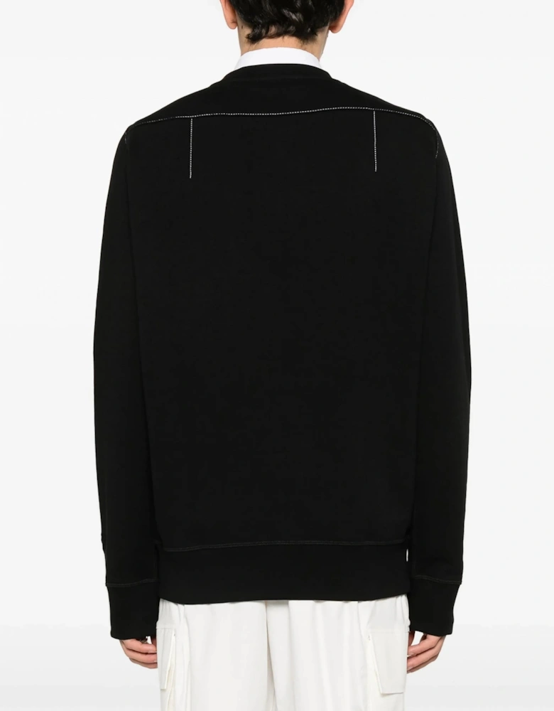 Organic Loopback Sweatshirt Black