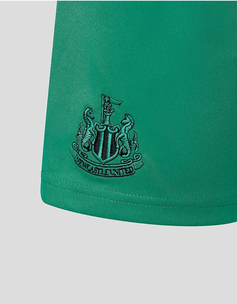 Newcastle Junior 23/24 Away Stadium Shorts - Green