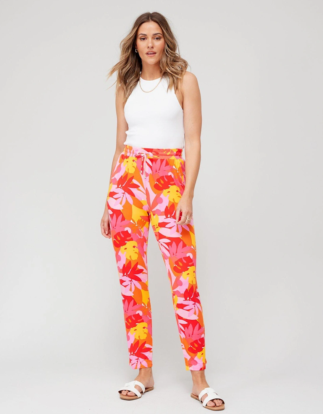Tapered Jersey Trouser - Print