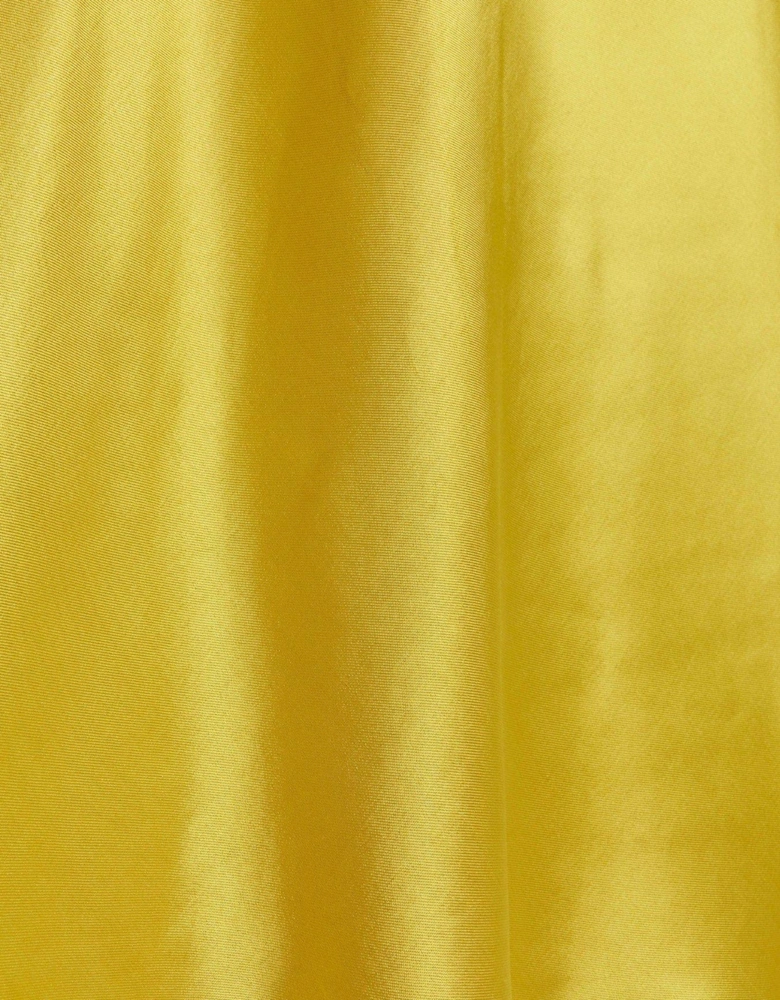 Bias Maxi Skirt - Dark Yellow