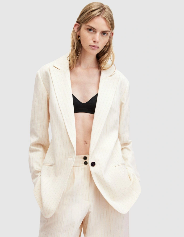 Payton Blazer - White