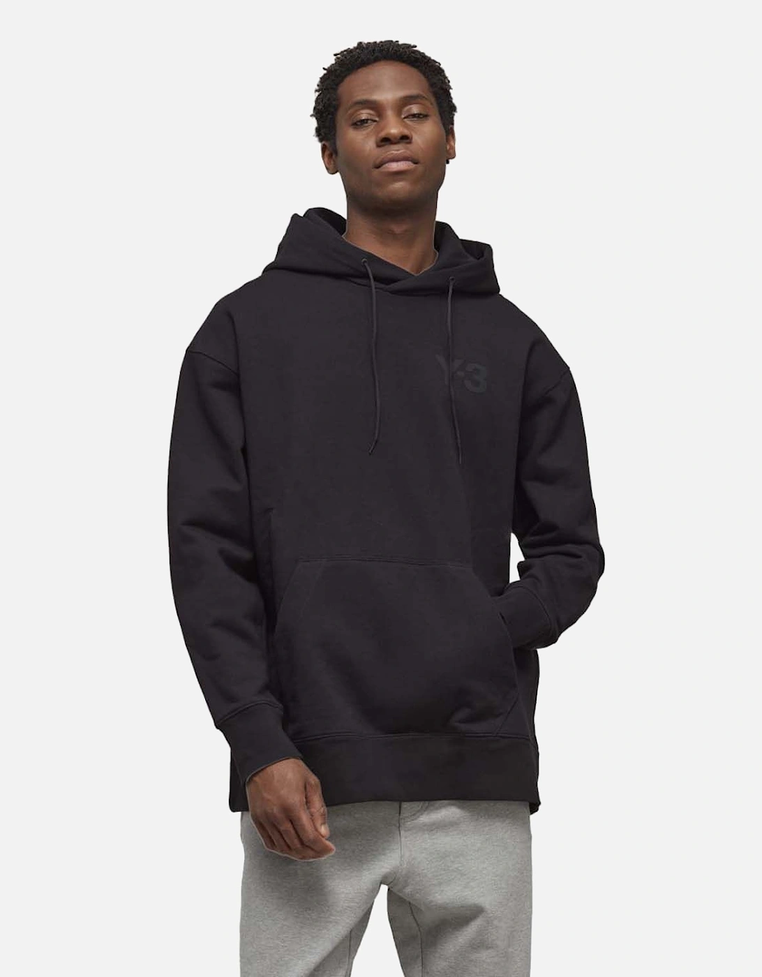 Mens Y-3 Classic Chest Logo Hoody, 5 of 4