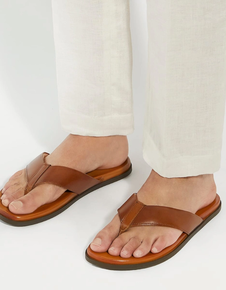 Mens Inspires - Leather Toe-Post Sandals