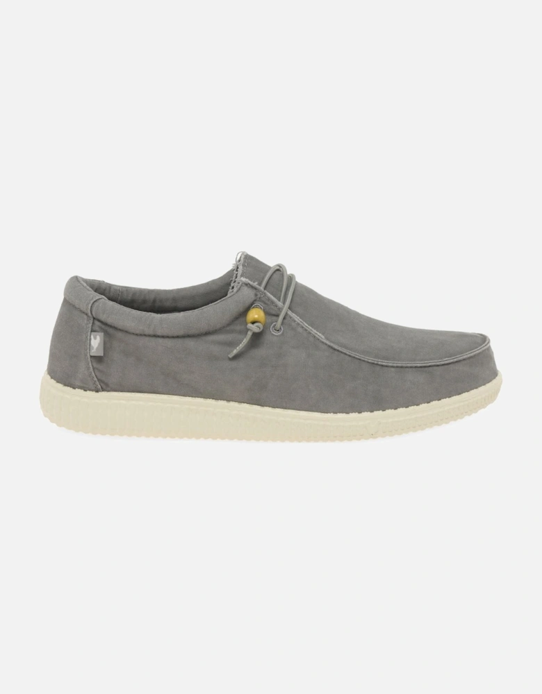 Wallabi Washed Mens Canvas Shoes