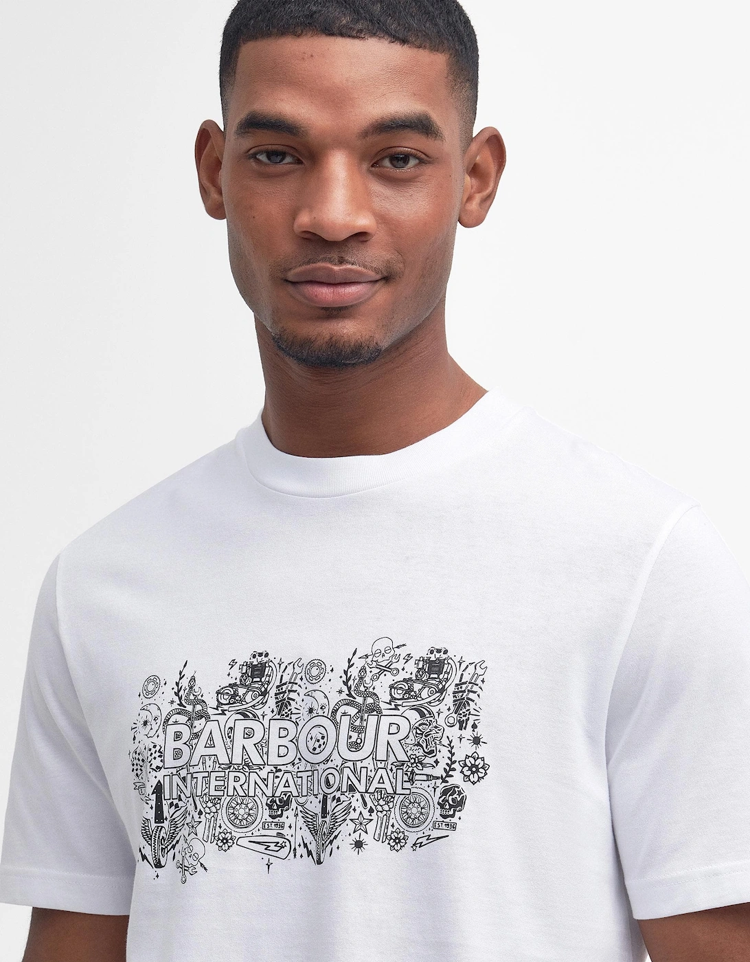 Ridley Mens Tailored Graphic T-Shirt