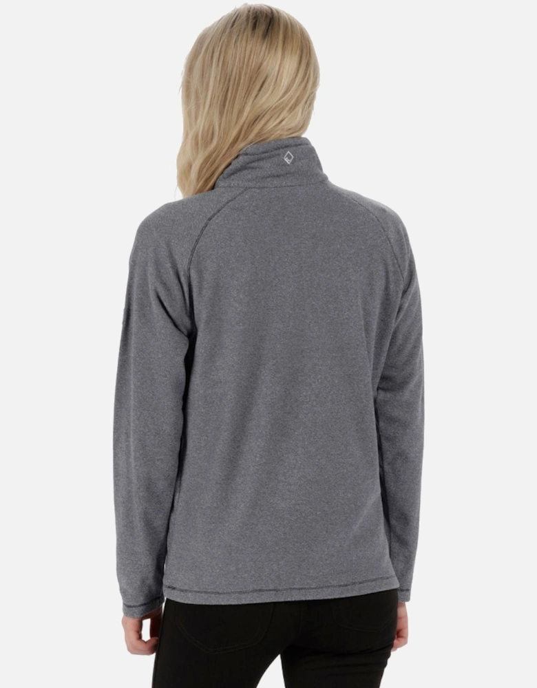 Womens Montes Half Zip Lightweight Microfleece Top