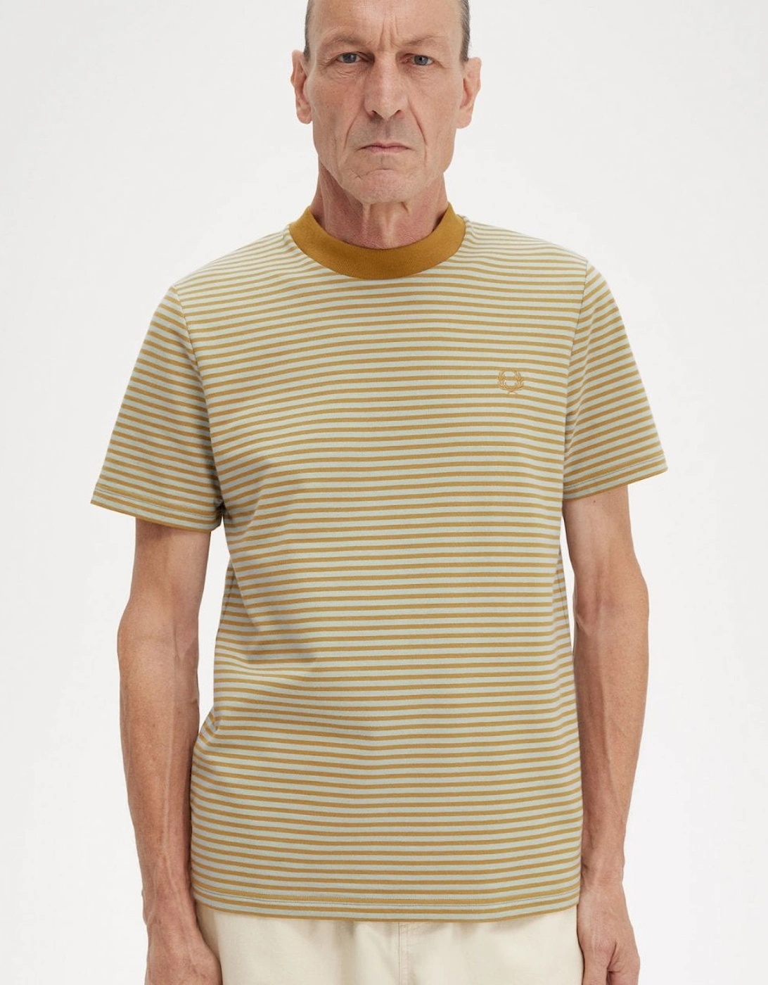Mens Fine Stripe Heavyweight T-Shirt