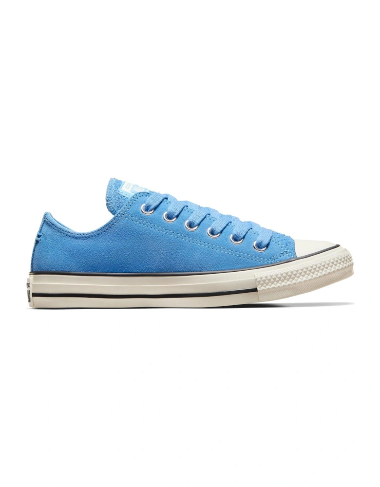 Womens City Kicks Ox Trainers - Light Blue