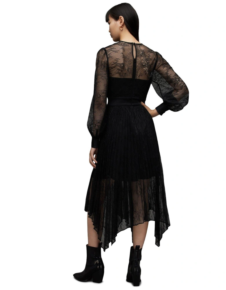 Norah Lace Dress - Black