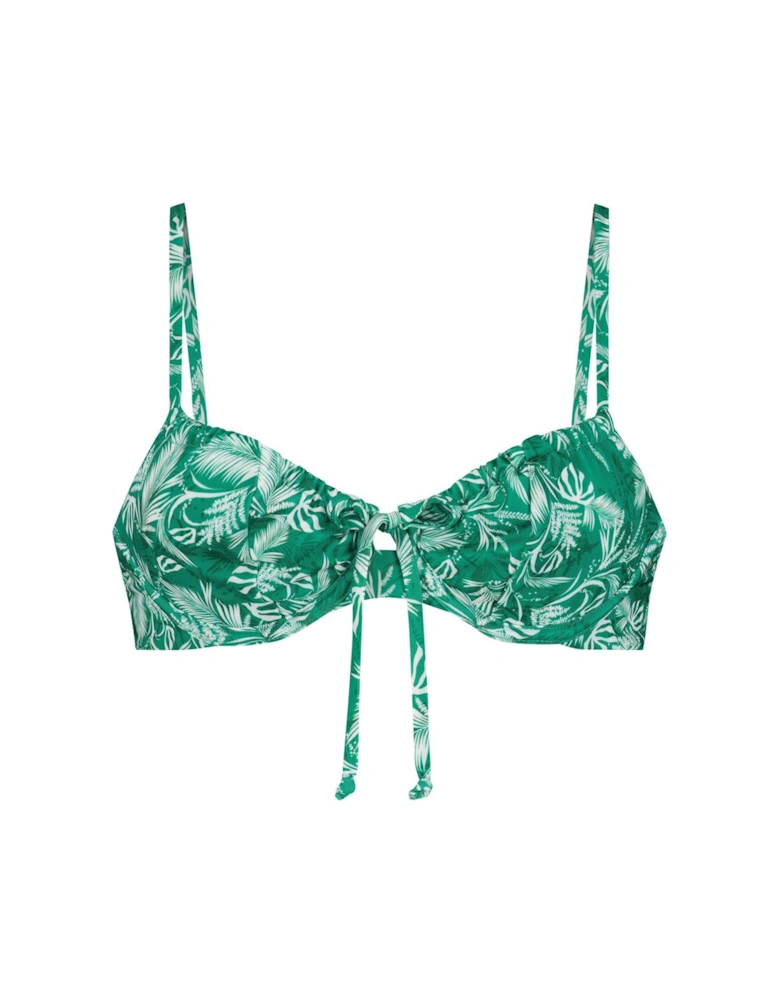 Bermuda Underwire Bikini Top - Green