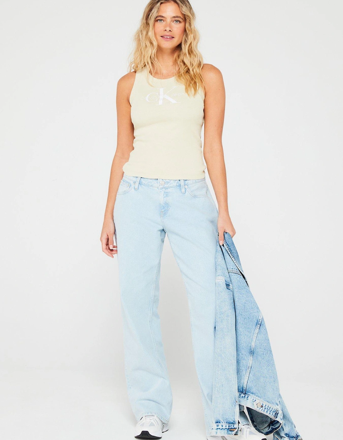 Low Rise Extreme Baggy Jeans - Blue