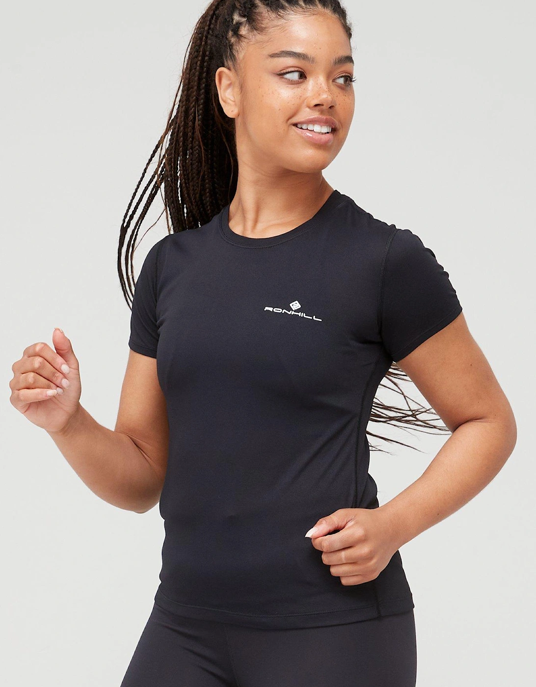 Women's Core S/S Tee - Black/White