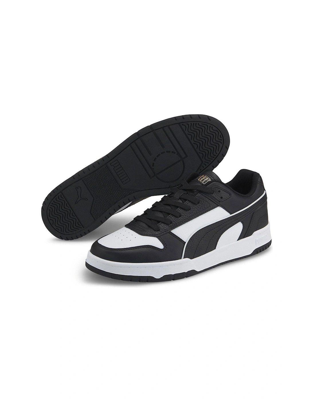 Womens Rebound Game Low Trainers - White/Black