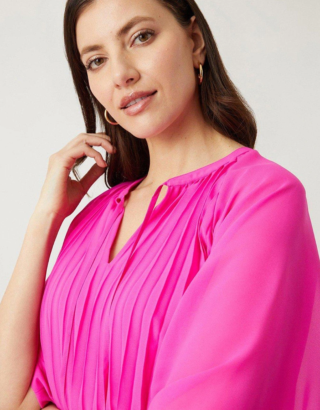 Pleat Top - Pink
