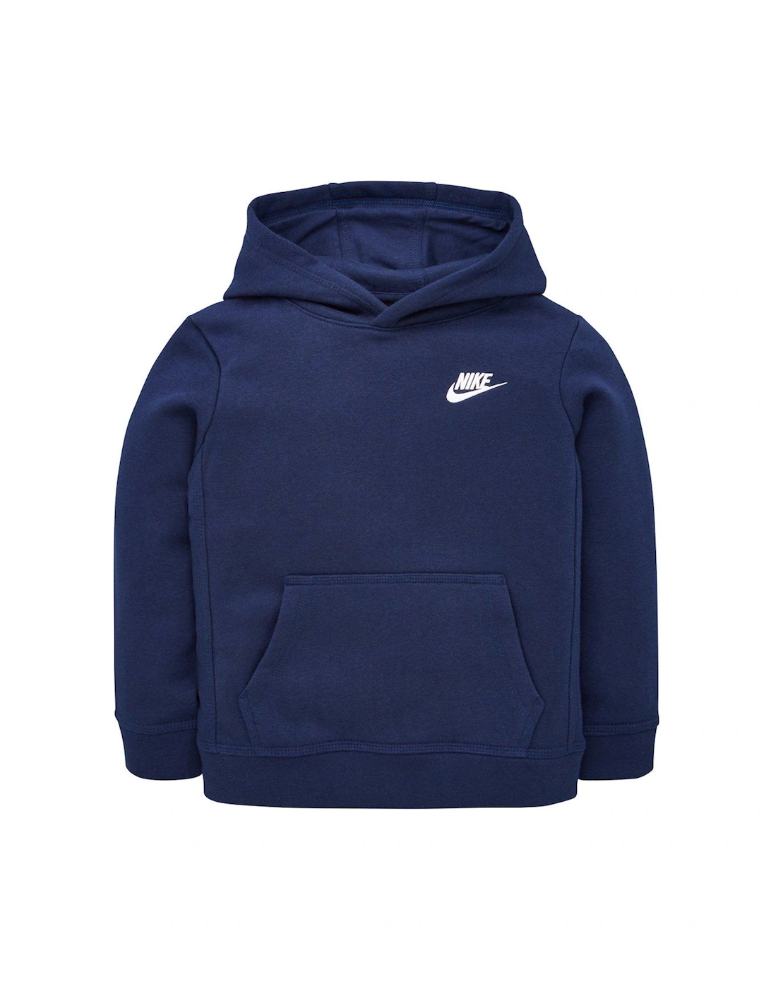 Younger Child Club Overhead Hoodie - Navy