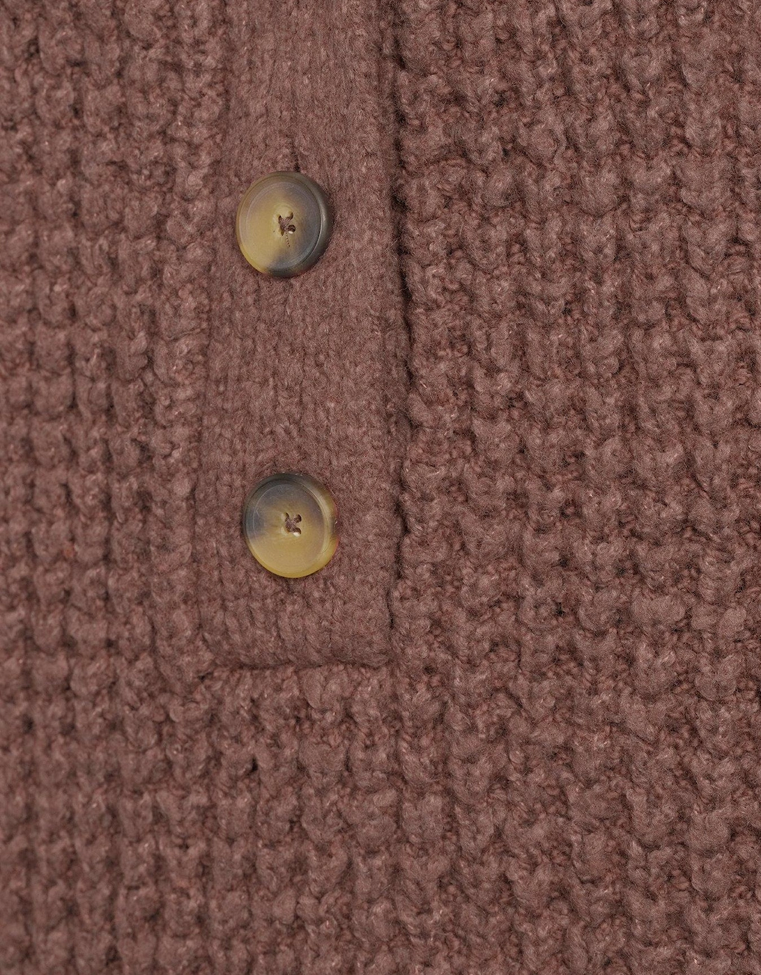 Whistle Thermal Henely Jumper - Brown