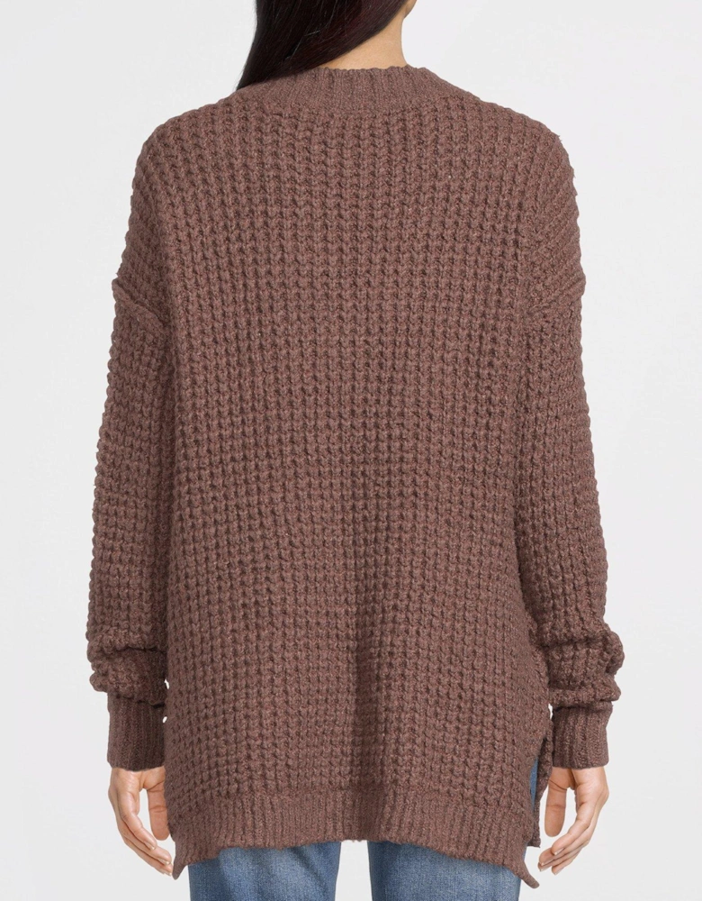 Whistle Thermal Henely Jumper - Brown