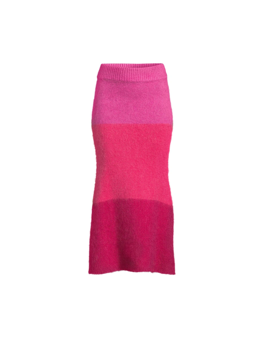 Maddox Stripe Skirt - Pink/Red