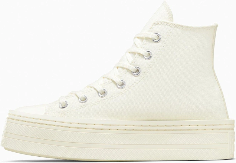 Womens Modern Lift Hi Top Trainers - Off White