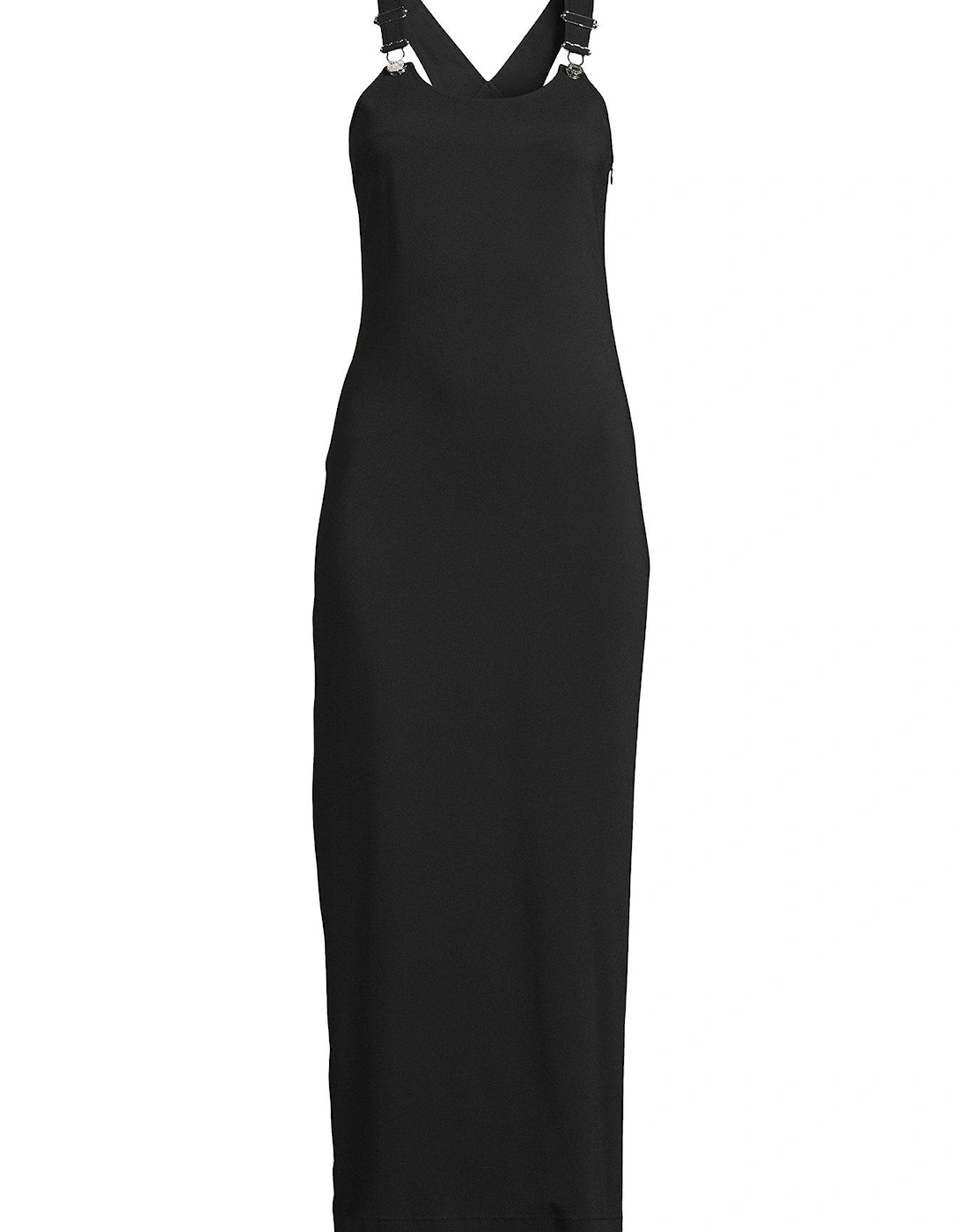 Strappy Midi Dress - Black
